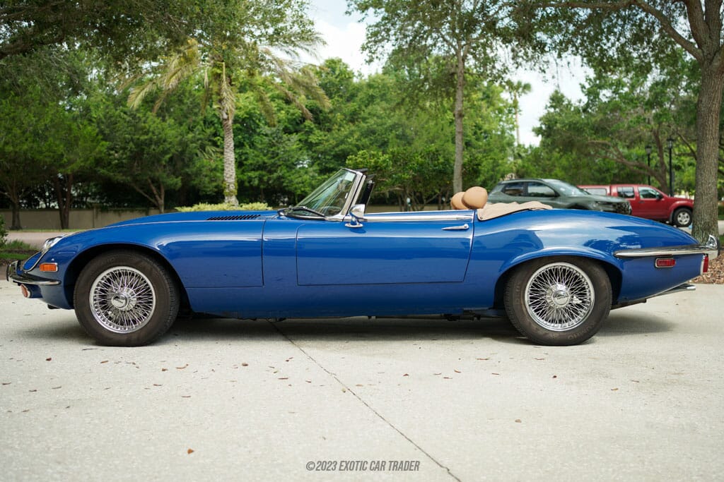 1973 Jaguar XKE V12 Roadster for Sale | Exotic Car Trader (Lot